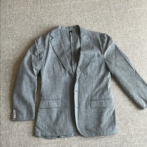 J. Crew Gray Sport Coat with Modern Relaxed Fit
